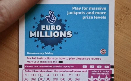 Euro Millions Draw Offers £100 Million Jackpot and Thunderball 4-37 Numbers