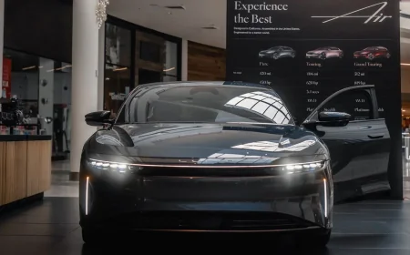 Lucid to update 2,039 Air sedans over inverter defect
