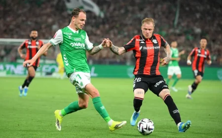 Nice – Saint-étienne Set Friday 20:45 Return Leg With Extra Time Rule
