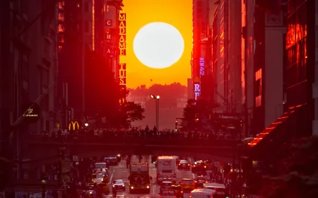 Neil deGrasse Tyson Details Manhattanhenge 2026 Watch Times