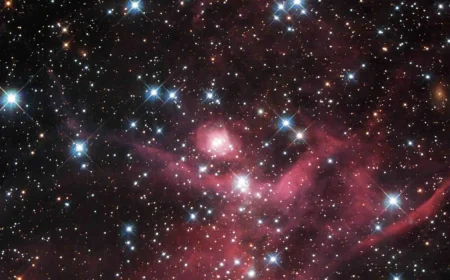 Astronomers Link 60-Minute Brightening to Large Magellanic Cloud Star Brightening