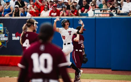 Texas Tech Rolls 8-0 Win — Texas Vs Mississippi State Softball