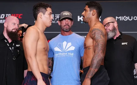 Luis Felipe Dias Takes UFC Debut Against Yi Sak Lee at Macau
