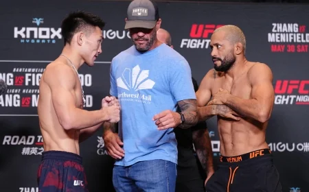 Song Yadong Meets Figueiredo in UFC Macau Main Event