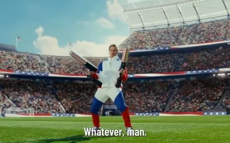 Rob Lowe and Danny Dyer Stage World Cup Ad Face-Off