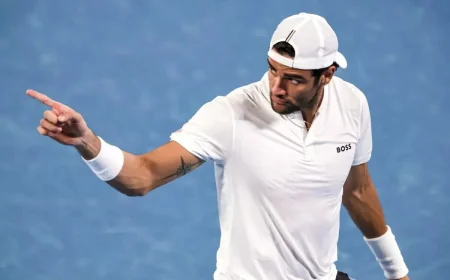 Berrettini Faces Comesana in French Open Third Round