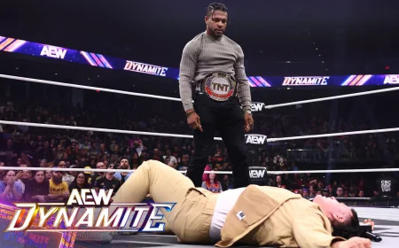 MJF Starts AEW Title Celebration as Rivals Circle All Elite Wrestling