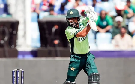 Babar Azam Ties Saeed Anwar on 20 ODI Centuries