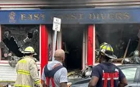 Brookline Fire Chief John Sullivan Details Route 9 Blaze, Boston Explosion