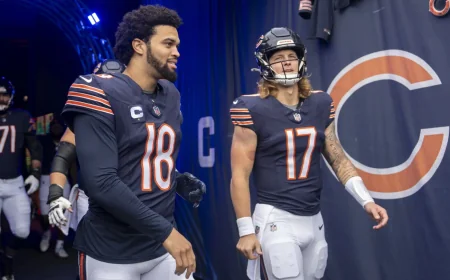 Caleb Williams Leads Bears QB Room to Different Place in Year 2