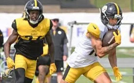 Roman Wilson Works for Year 3 Role as Steelers Need More
