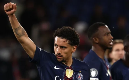 Psg Captain Marquinhos Warns Arsenal Set-Piece Threat Before Final