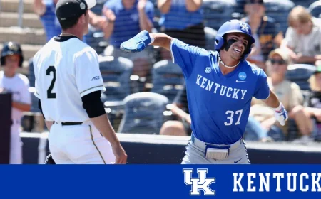 Jayce Tharnish Lifts Kentucky Baseball Past Wake Forest 6-5