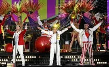 Gary Barlow leads Take That’s Circus tour reboot in Southampton