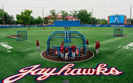 Arkansas Opens 2026 NCAA Run at 5 p.m. in Lawrence — Ku Baseball Game Today