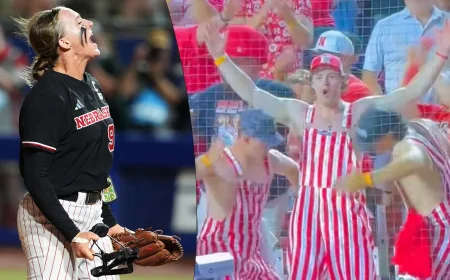 Trey Frahm Repeats Crotch-Chop Gesture At WCWS