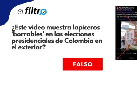 Penagos defiende 0 fallas de tinta en Registraduria Nacional De Colombia