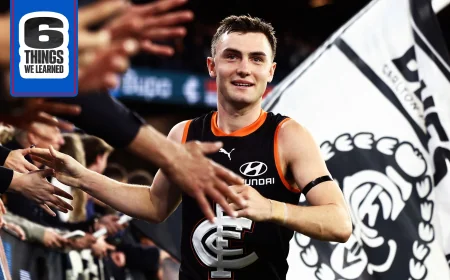 Jagga Smith lifts Carlton with 27 touches — Afl Today