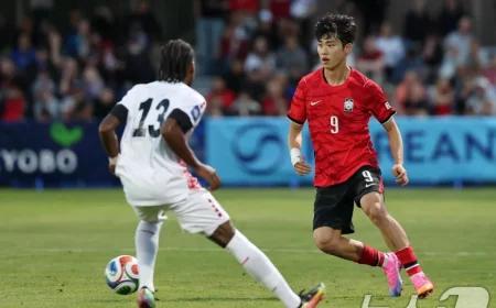 South Korea beats Trinidad and Tobago 5-0 in Provo friendly