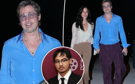 Angelina Jolie and Brad Pitt's son seeks name change on Page Six