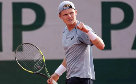 Jesper de Jong Tops Khachanov in Five Sets, Dejong Tennis
