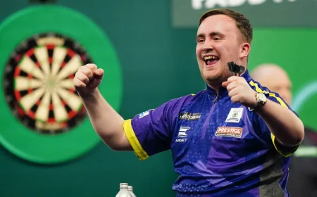 Angry Ginge: Luke Littler Chases Seventh Nightly Win in Sheffield