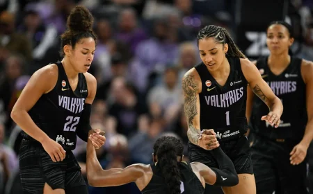 A'ja Wilson Leads Aces Vs Valkyries In Only WNBA Game