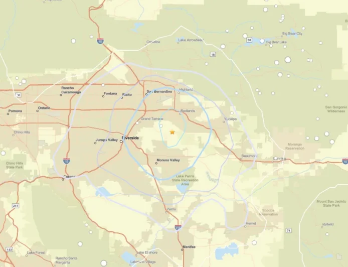 Earthquake Now Moreno Valley: Redlands Quake Felt Across Inland Empire