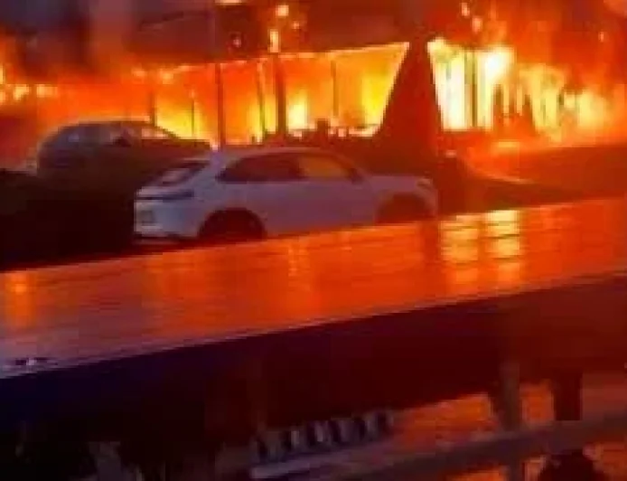 Carhill Cars fire destroys six vehicles near Garvagh