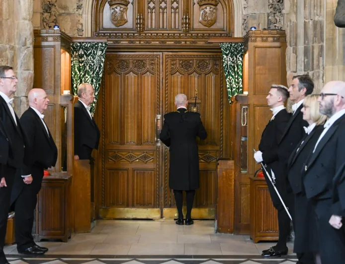Black Rod summons MPs as Commons doors slam at State Opening