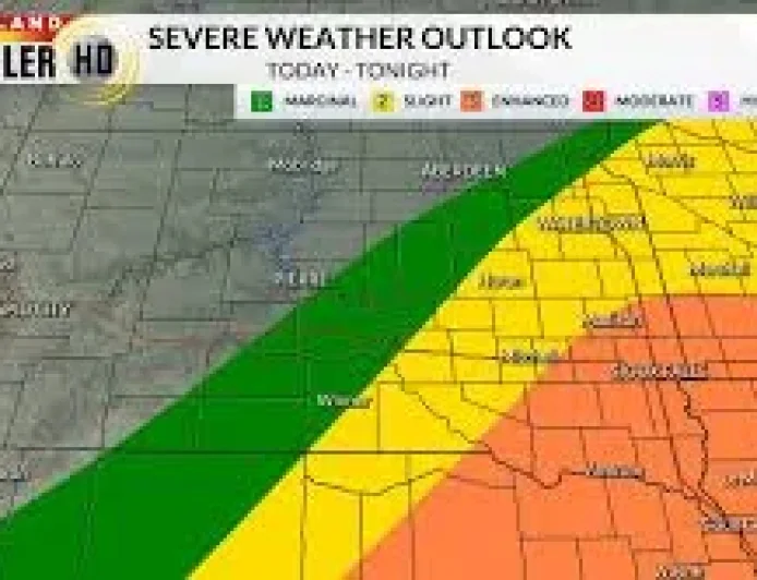 Tornado Watches Cover Most of Siouxland Until 10 PM — Keloland Weather