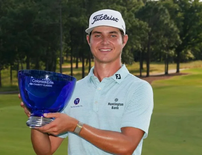 Cole Sherwood Wins Colonial Life Charity Classic — Golf Results
