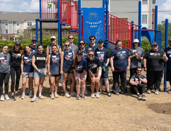 Columbus Foundation Opens 14th Blue Jackets Learning Center Play Space