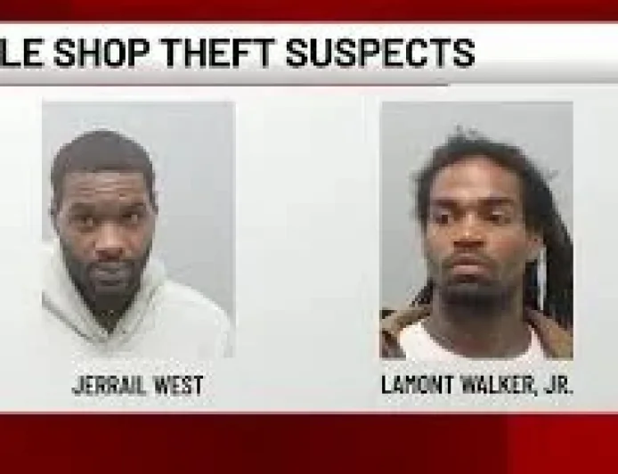 West and Walker Arrested in Frontenac Luxury Boutique Theft