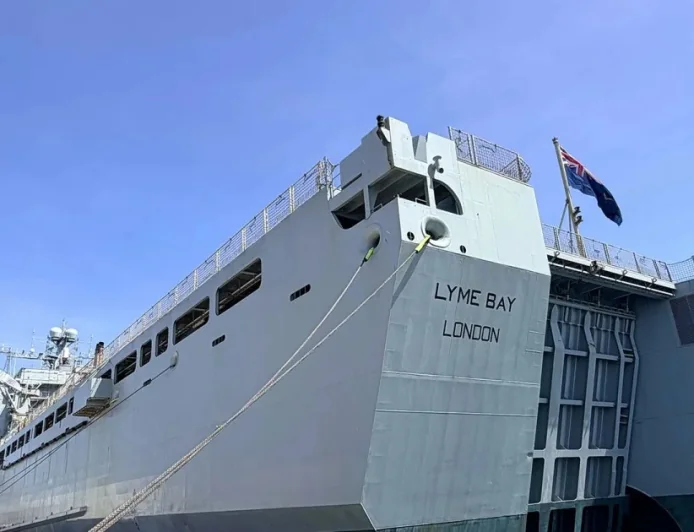 Britain readies Minehunter in Gibraltar for Strait of Hormuz reopening