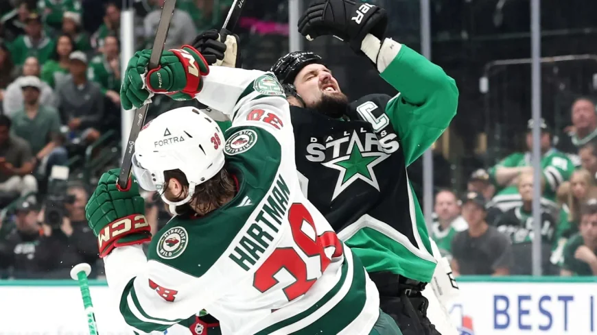 Marcus Foligno as Jamie Benn Draws $2,604.17 Fine