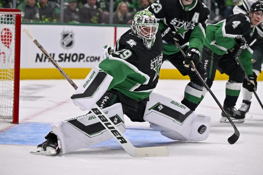 Jake Oettinger allows 5 blocker-side goals in Wild series