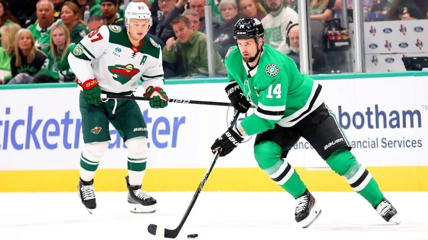 Jamie Benn Draws Attention as Stars Score Through Game 3
