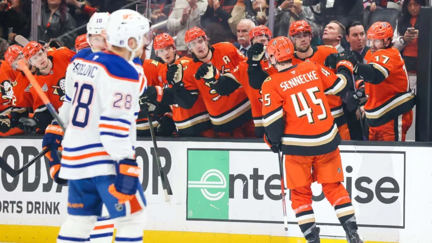Beckett Sennecke Faces Goal Question Against the Edmonton Oilers on April 28