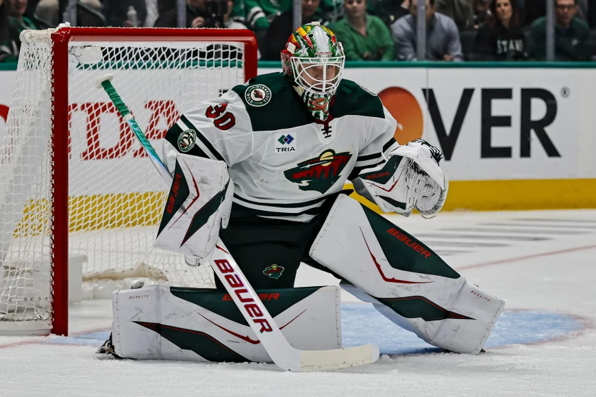 Jesper Wallstedt Stops 20 as Wild Take 3-2 Lead
