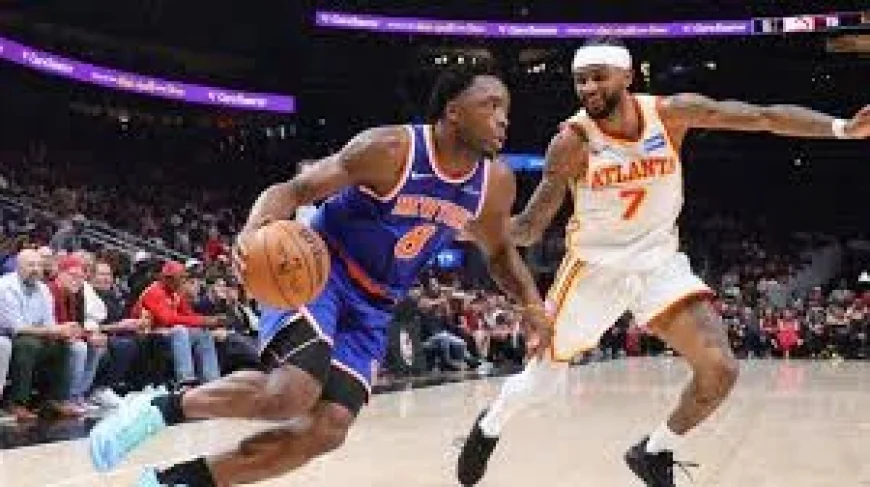 OG Anunoby Sparks New York Knicks' 140-89 Rout Over Hawks