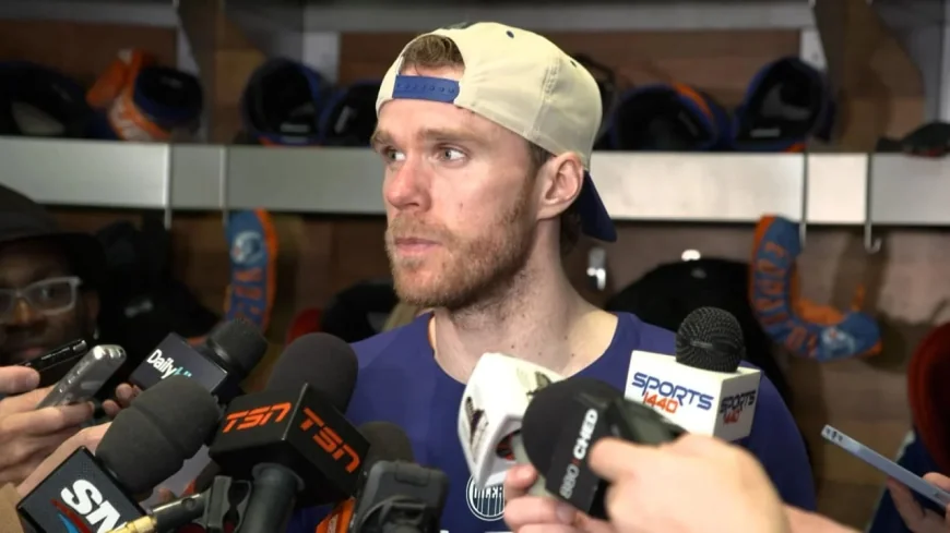 Connor Mcdavid Speaks After Oilers' 4-1 Game 5 Win