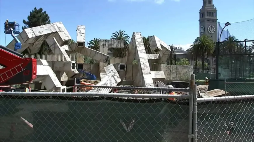 San Francisco begins $4 million Vaillancourt Fountain removal