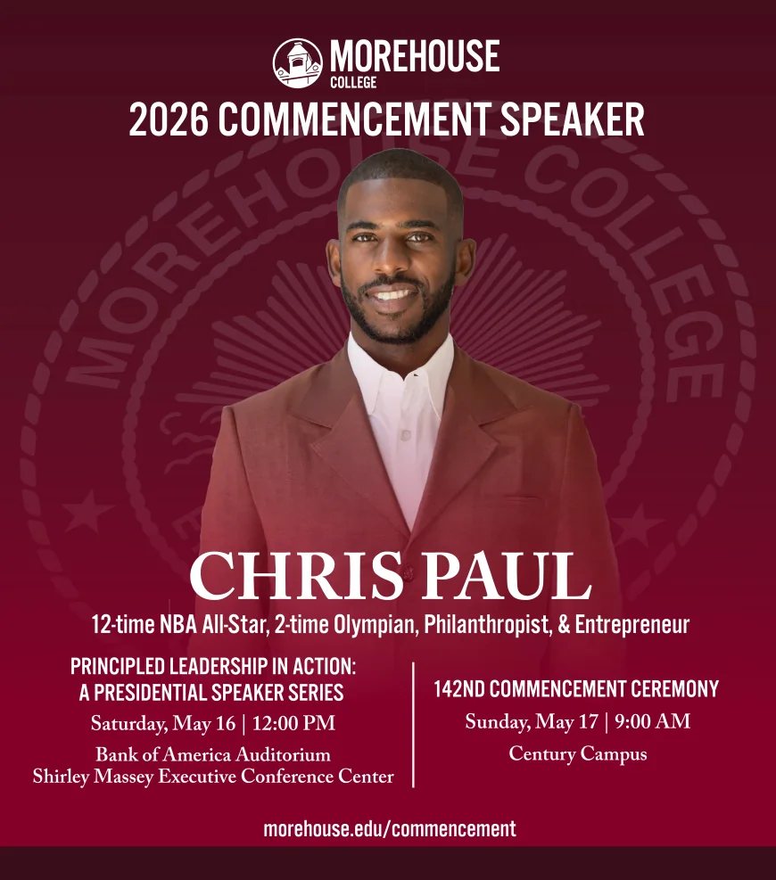 Chris Paul to Keynote Morehouse’s 142nd Commencement