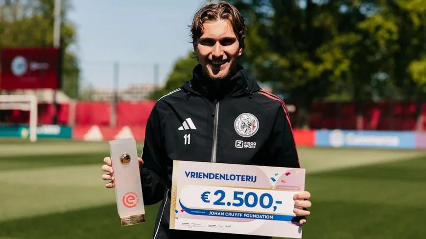 Mika Godts Wins Third Johan Cruijff Talent of the Month Award