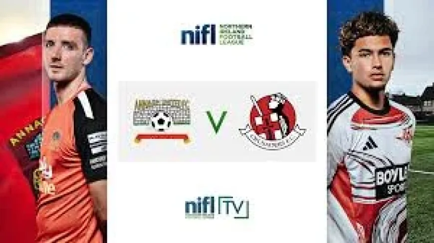 Lee Upton Sends Annagh United Ahead 4-3 Over Crusaders Fc