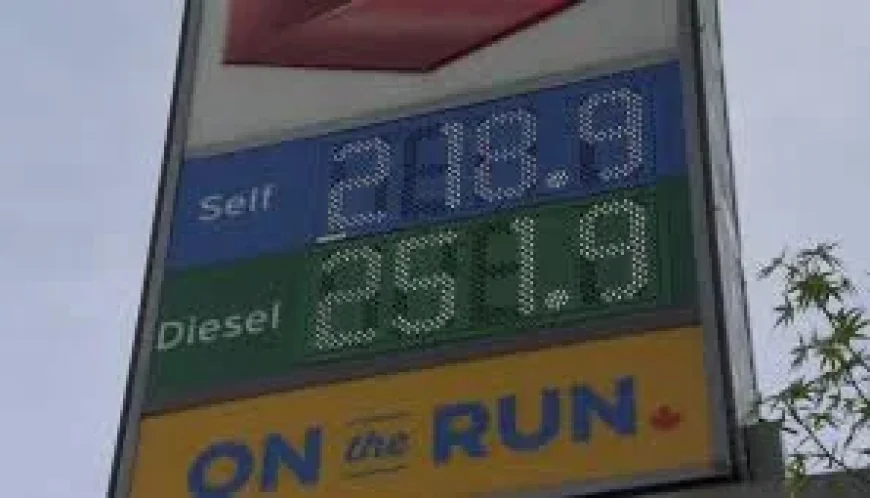 Dan McTeague Sees 221.9 in Gas Prices Calgary