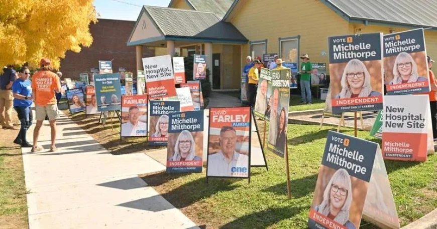 Farley and Milthorpe Lead Farrer By Election Race