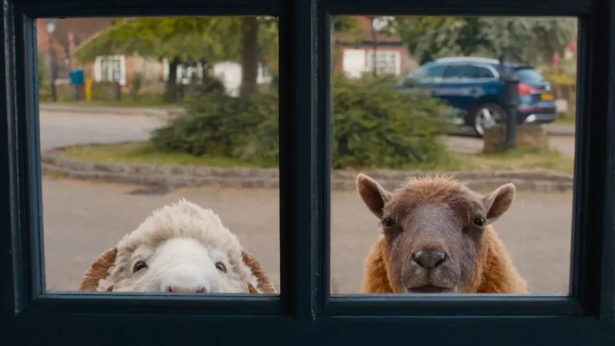 Hugh Jackman Stars as George in The Sheep Detectives