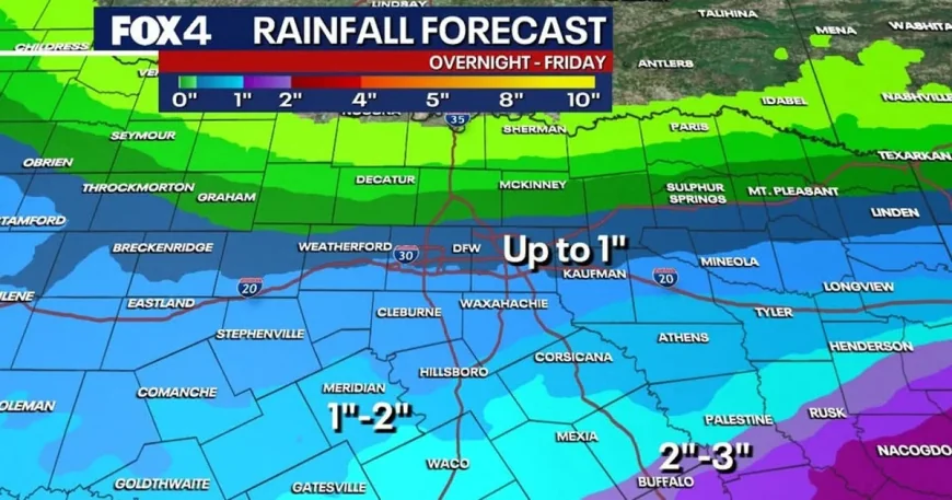 Ali Turiano says Severe Flood Risk eases after Friday rain in Metroplex